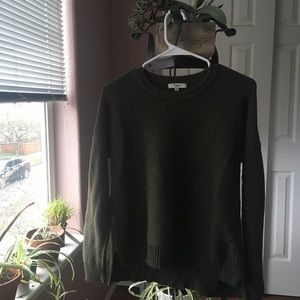 Forest green madewell sweater